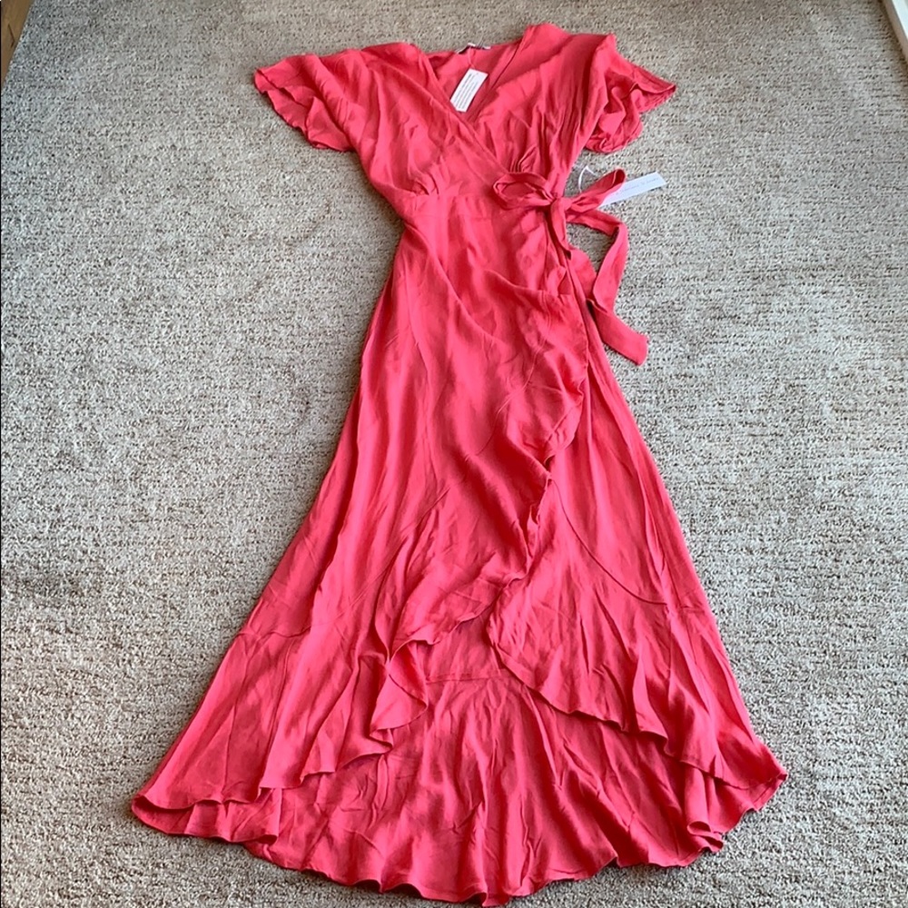 Young Fabulous & Broke Wrap Dress